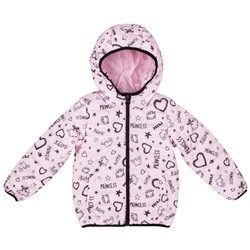 Розовая куртка для девочки 372003
