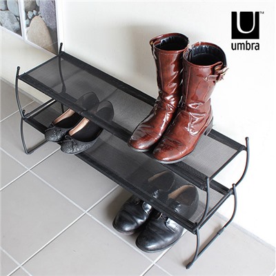Полка для обуви Imelda черная / Бренд: Umbra /