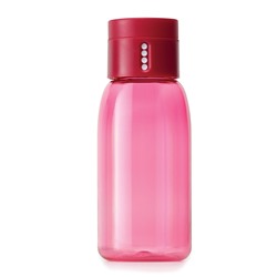 Бутылка для воды Dot 400 мл розовая / Бренд Joseph Joseph/
