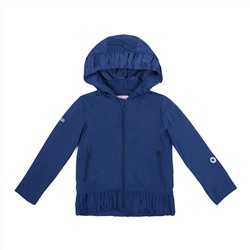 Темно-синяя куртка-ветровка для девочки 182055