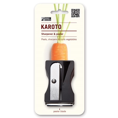 Инструмент для декоративной нарезки овощей Karoto черный / Бренд: Monkey Business /