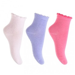 378047  носки (кроеный трикотаж) для девочек
