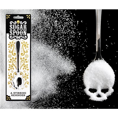 Ложка для сахара Skull / Бренд: Suck UK /