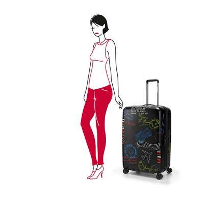 Чемодан 4-х колесный Suitcase L (95л) /бренд Reisenthel/