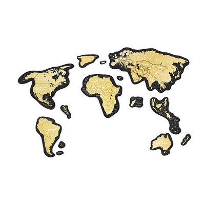 Скретч карта мира Travel Map Magnetic World / Бренд: 1DEA.me /
