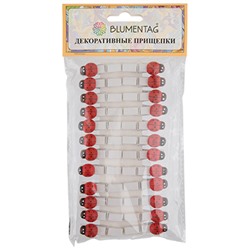 "Blumentag" WCLM-35 Декоративные прищепки 5 х 24 шт. 3.5 см