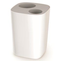 Контейнер мусорный Split™ для ванной комнаты, бело-серый / Бренд: Joseph Joseph /