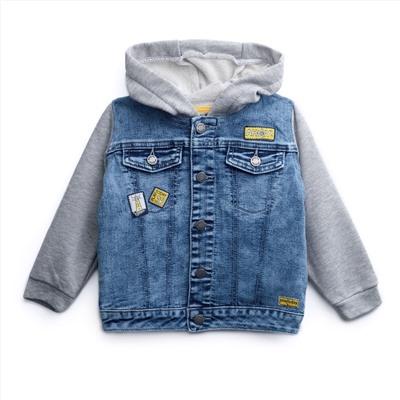 Куртка детская текстильная джинсовая для мальчиков