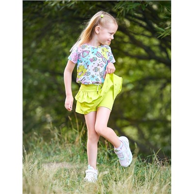Детская юбка-шорты KETMIN Bright Summer цв.Желтый