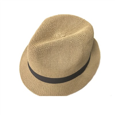 Светло-коричневая шляпа для мальчика 171130