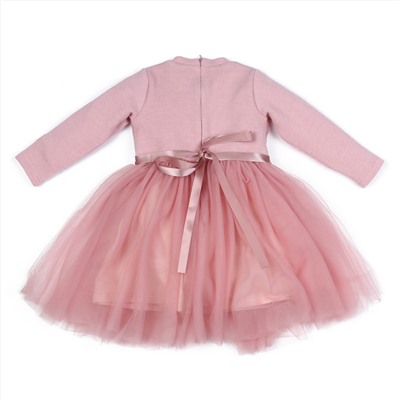 Светло-розовое платье для девочки 488003