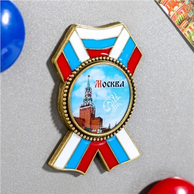 Магнит в форме ордена «Москва. Спасская башня»