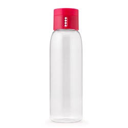 Бутылка для воды Dot 600 мл розовая / Бренд Joseph Joseph/