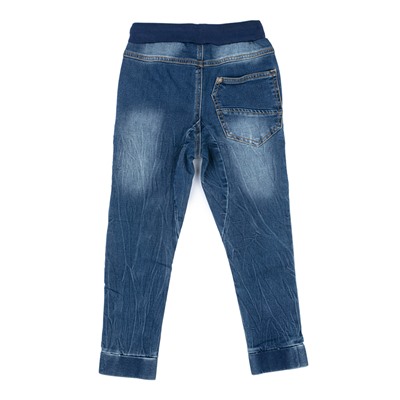 Синие брюки джинсовые для мальчика 171103