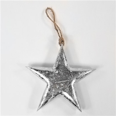 Фигурка декоративная Snow Star, подвесная, 15х15х2,5 см / Бренд: EnjoyMe /