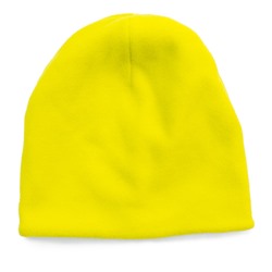 Желтая шапка для девочки 379021