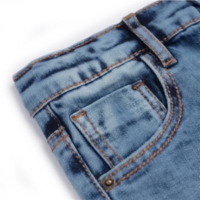 Синие брюки джинсовые для мальчика 281001