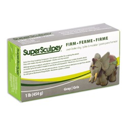 "Sculpey" Super Sculpey полимерная глина 454 г SS1SCULPT серый