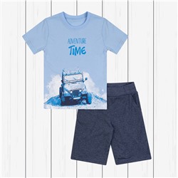 Трикотажный комплект для мальчика: футболка и шорты