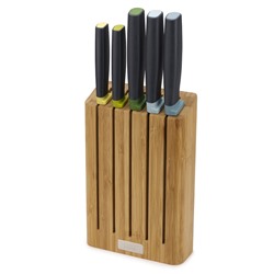 Набор ножей Elevate™ Knives Bamboo в подставке из бамбука / Бренд: Joseph Joseph /