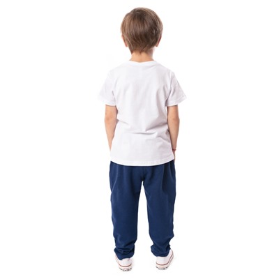 Темно-синие брюки для мальчика 171026