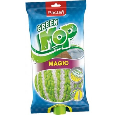 Веревочная насадка для швабры, 1шт.Paclan Green Mop Magic
