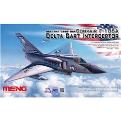 "MENG" DS-006 "самолёт" CONVAIR F-106A DELTA DART INTERCEPTOR 1/72