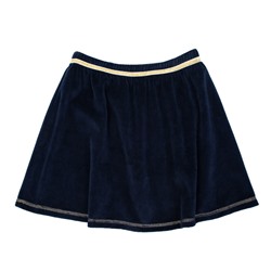 Темно-синяя юбка для девочки 382172
