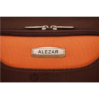 Чемодан Alezar Style, коричневый, 53 см, S