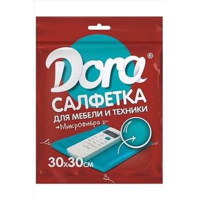 Dora, Салфетка из микрофибры для мебели и бытовой техники Dora