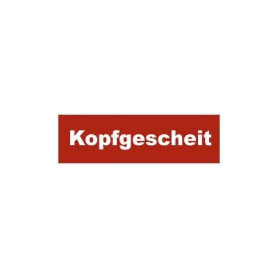 Kopfgescheit