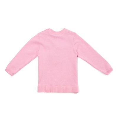 Розовый джемпер для девочки 388109