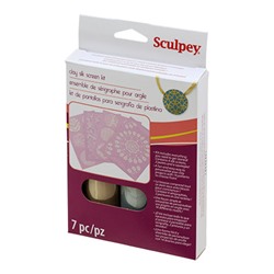 "Sculpey" Silkscreen kit комплект для шелкографии K3 4007