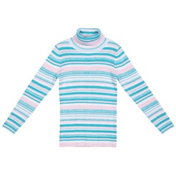Голубой свитер для девочки 372109