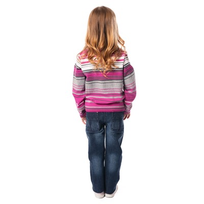 Розовый свитер для девочки 172057