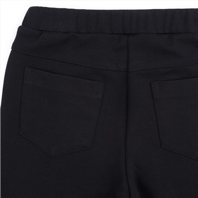 Черные брюки для девочки 182013