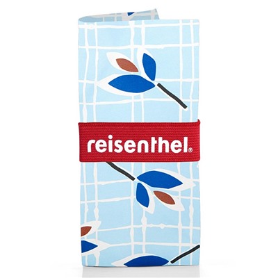 Сумка складная Mini maxi shopper leaves blue /бренд Reisenthel/