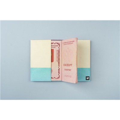 Обложка на паспорт New Ellipse, мультиколор / Бренд: New wallet /