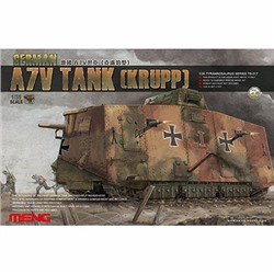 "MENG" TS-017 "танк" GERMAN A7V TANK(KRUPP) 1/35