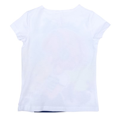 Белая футболка для девочки 179006