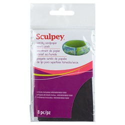 "Sculpey" Wet/dry sandpaper variety pack набор шлифовальной бумаги AS2010