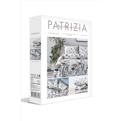 Patrizia, Постельное белье из поплина, семейный, наволочки 70*70 Patrizia