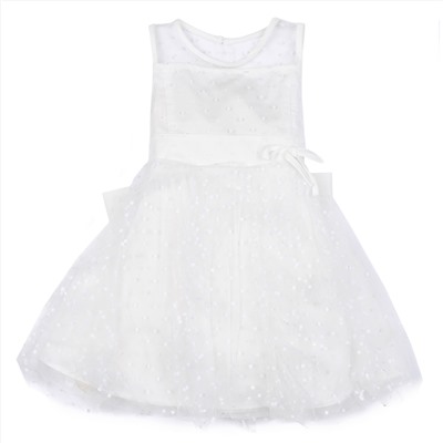 Белое платье для девочки 488001
