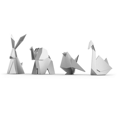 Держатель для колец Origami слон хром / Бренд: Umbra /