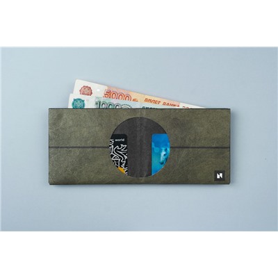 Кошелек New Fateline, хаки / Бренд: New wallet /