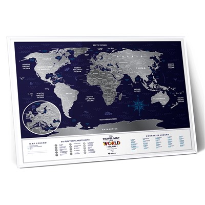 Карта Travel Map Holiday World / Бренд: 1DEA.me /