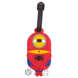 Бирка багажная - Minions: Spiderman