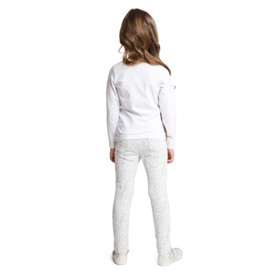 Белые брюки для девочки 372115