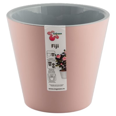 Горшок для цветов Фиджи 230 мм 5 л ING1555АР английская роза
