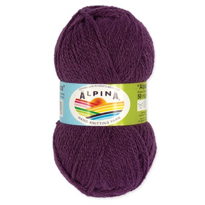 Пряжа ALPINA "ALPACA TRENZA" 90% альпака, 10% полиамид 4 х 50 г 150 м ± 8 м